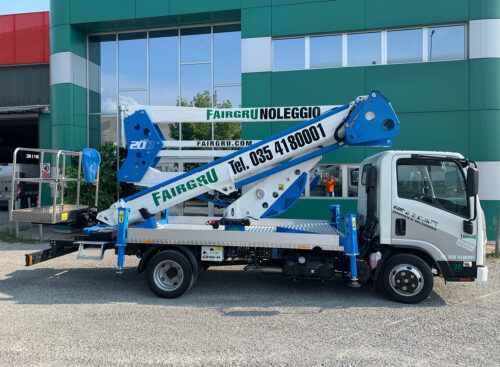 Piattaforma Autocarrata patente “B” Socage DA20
